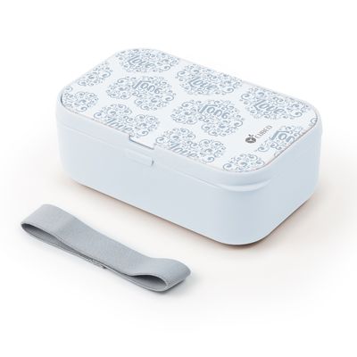 Kid School Lunchbox Insulated Lunch Box with Spoon and CLASSIC Design Plastic Container