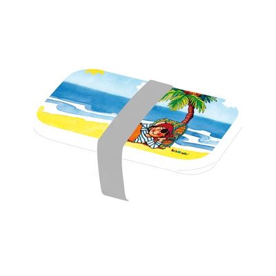 Kid School Lunchbox Insulated Lunch Box with Spoon and CLASSIC Design Plastic Container