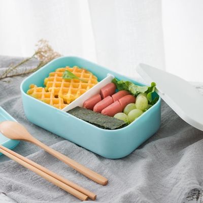 Brotdose mit Trennwand Kinder Kunsstoff and BPA Free Lunch Box with Movable Divider