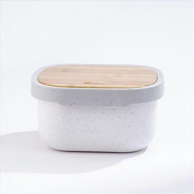 On the Go Colorful Large Capacity Plastic Customization 2 in 1 Mixing Salad Bowl