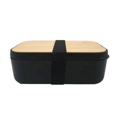 Leak-proof BPA Free Bento Lunch Box One Layer Eco-Friendly Food Container with Cutlery